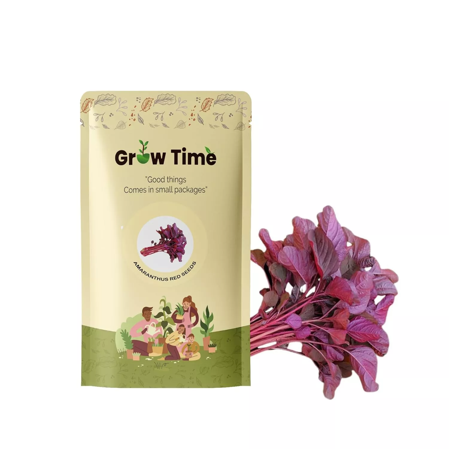 Growtime Amaranthus Red Vegetable Seeds (Pack of 20g)