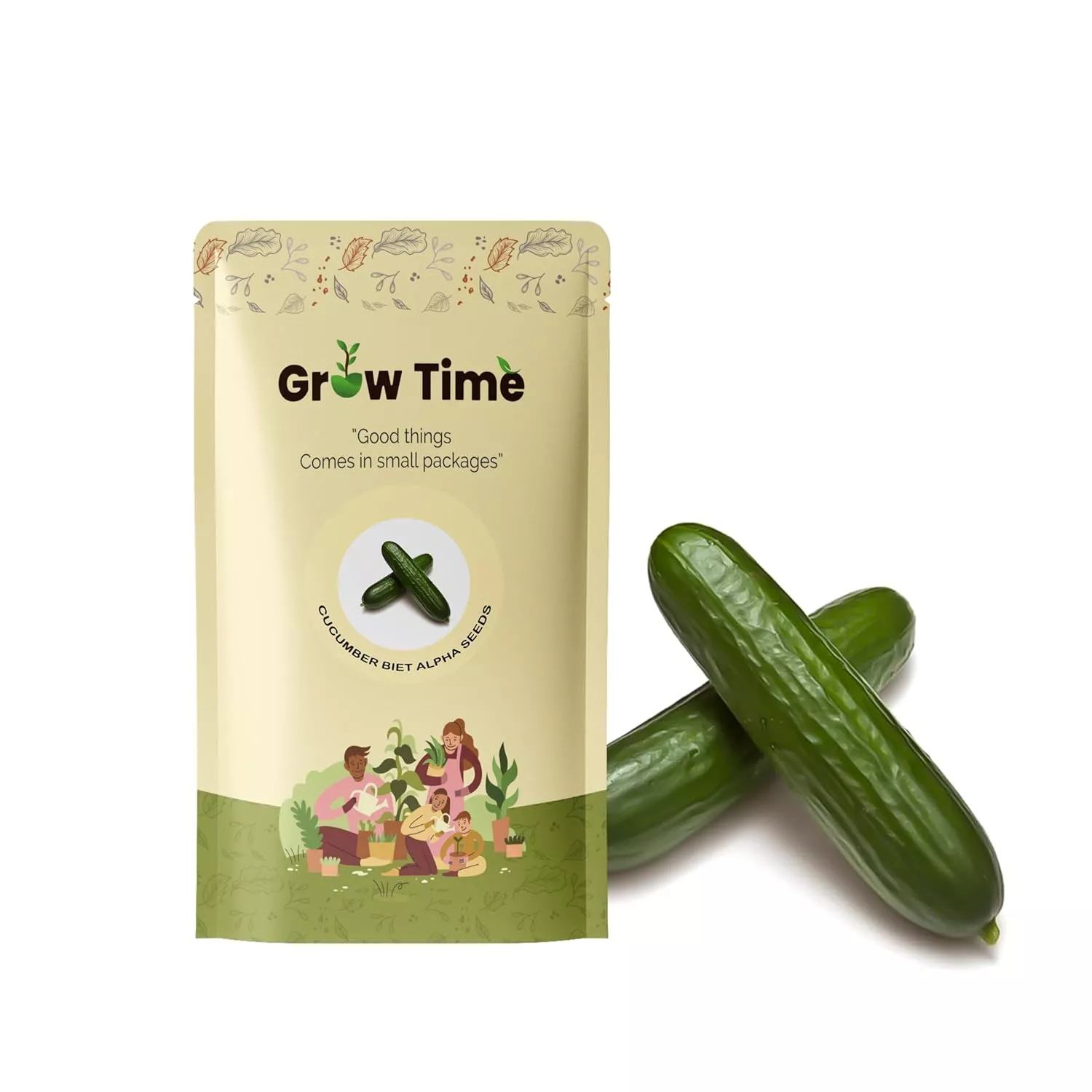 Growtime Cucumber Biet Alpha Vegetable Seeds (Pack of 2g)