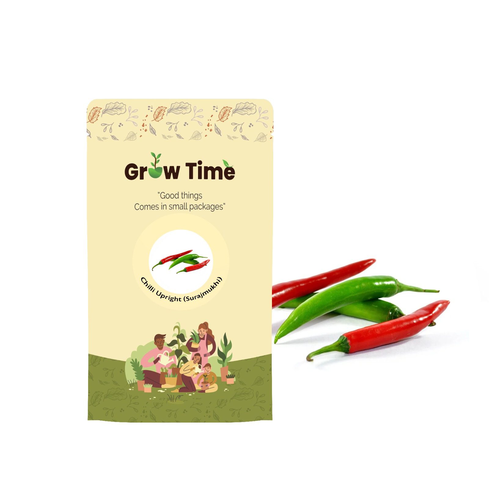 Chilli Upright (Surajmukhi) Vegetable Seeds