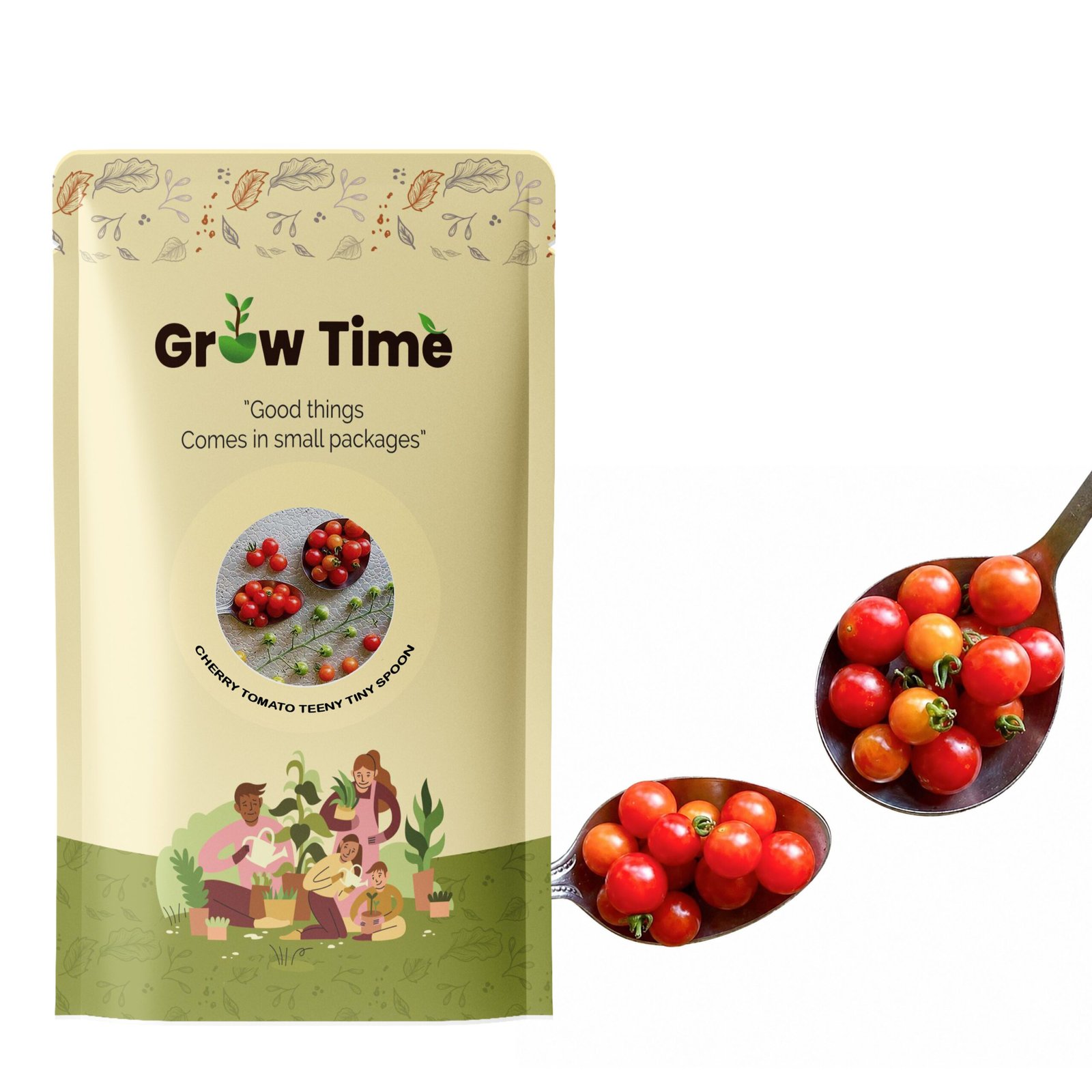 Teeny Tiny Spoon Tomato Vegetable Seeds, Vegetable Seeds for Home Gardening, Teeny Tiny Spoon Tomato Seeds (280 Seeds)