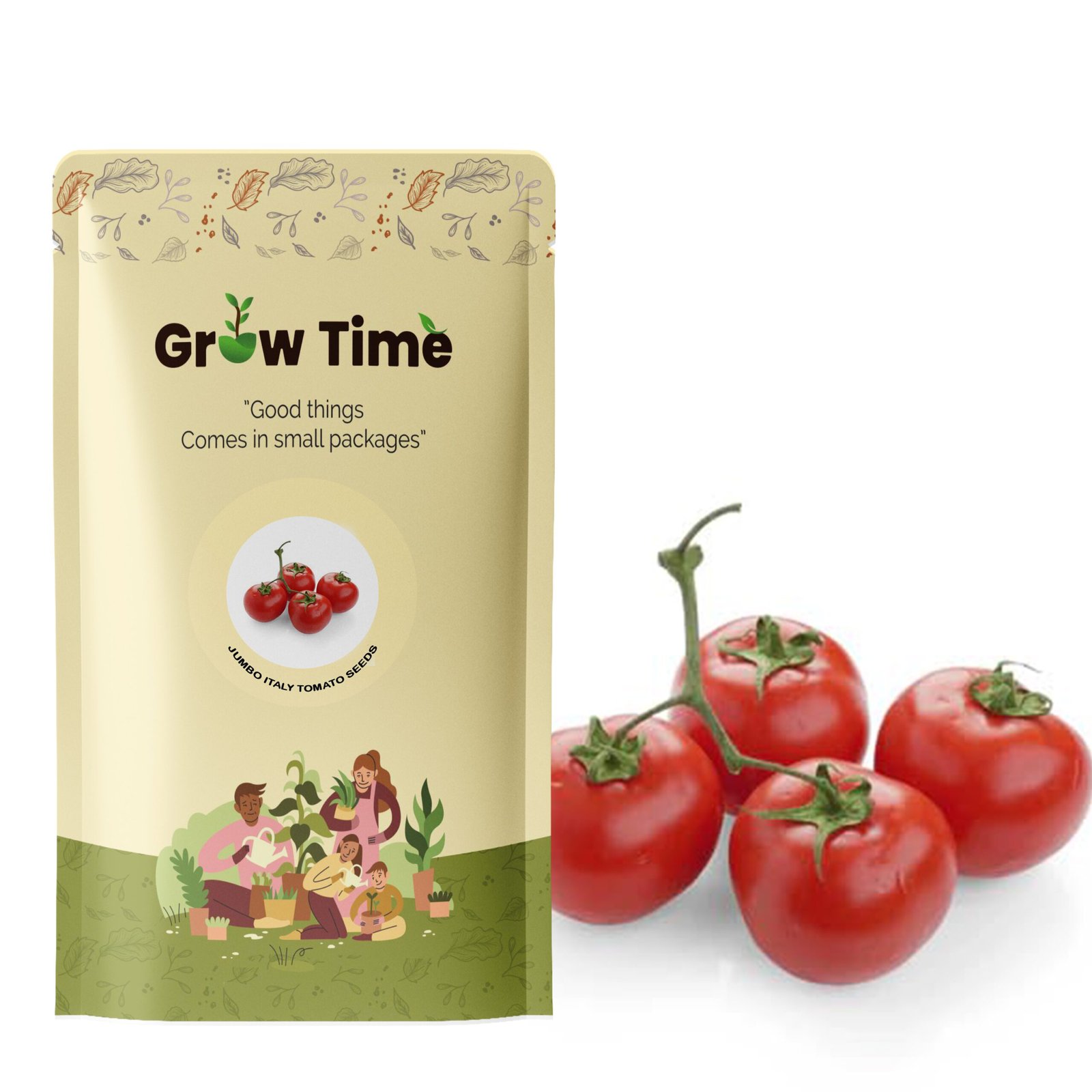 Jumbo Italy Tomato Vegetable Seeds (Red, Pack of 200 Seeds)