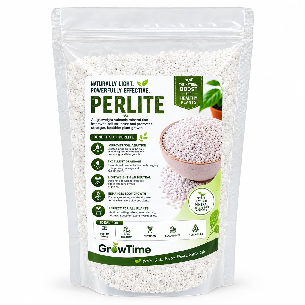 Perlite for Gardening & Hydroponics